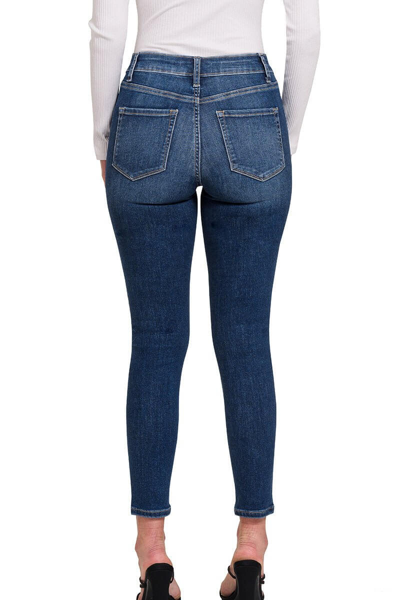 Khloe High Rise Skinny Jean | Zenana - Lavender Hills BeautyZenana