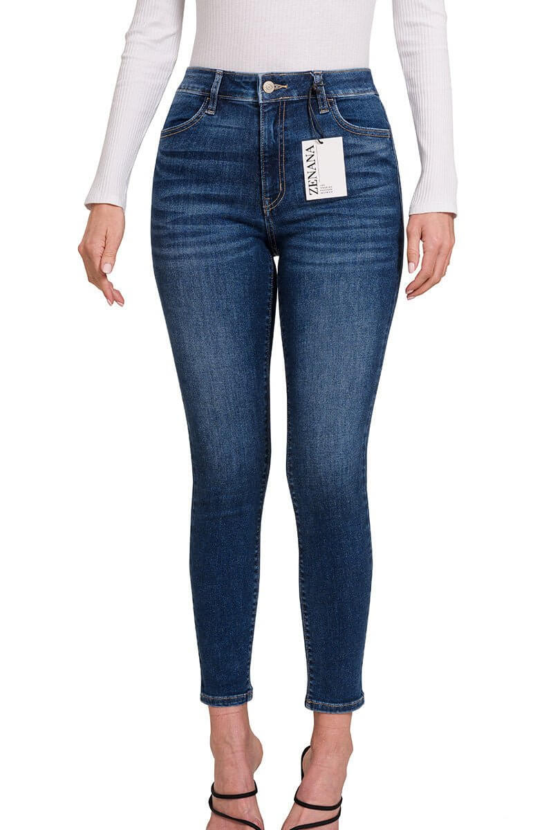 Khloe High Rise Skinny Jean | Zenana - Lavender Hills BeautyZenana