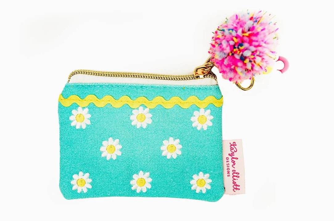 Daisy Darling Card Holder Keychain - Lavender Hills BeautyTaylor Elliott DesignsPOUCH-15