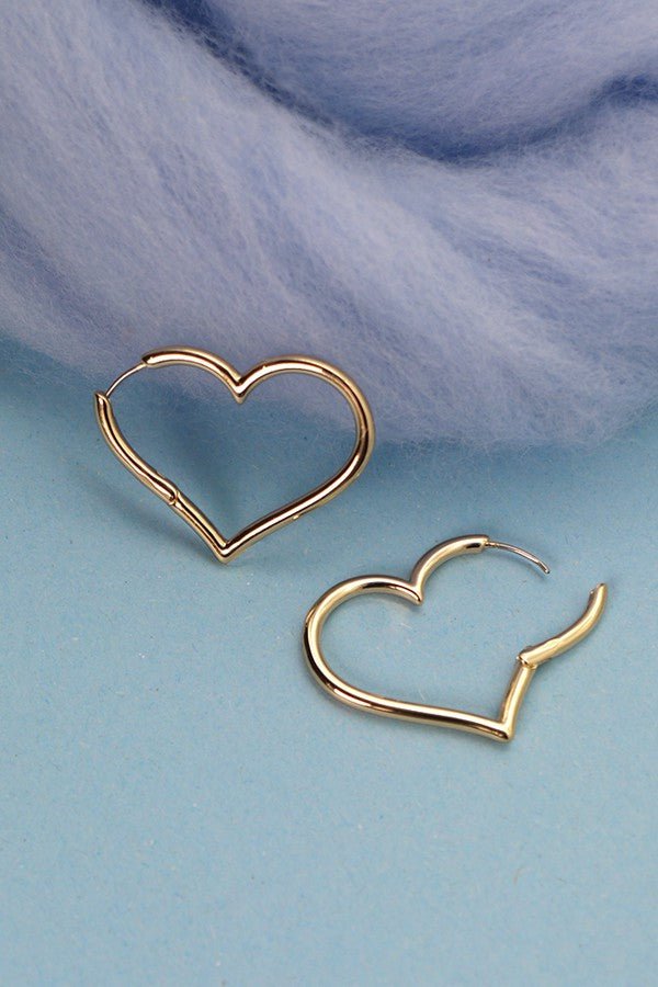 Endless Heart Hoop Earrings - Lavender Hills BeautyLavender Hills Beauty10E2120615