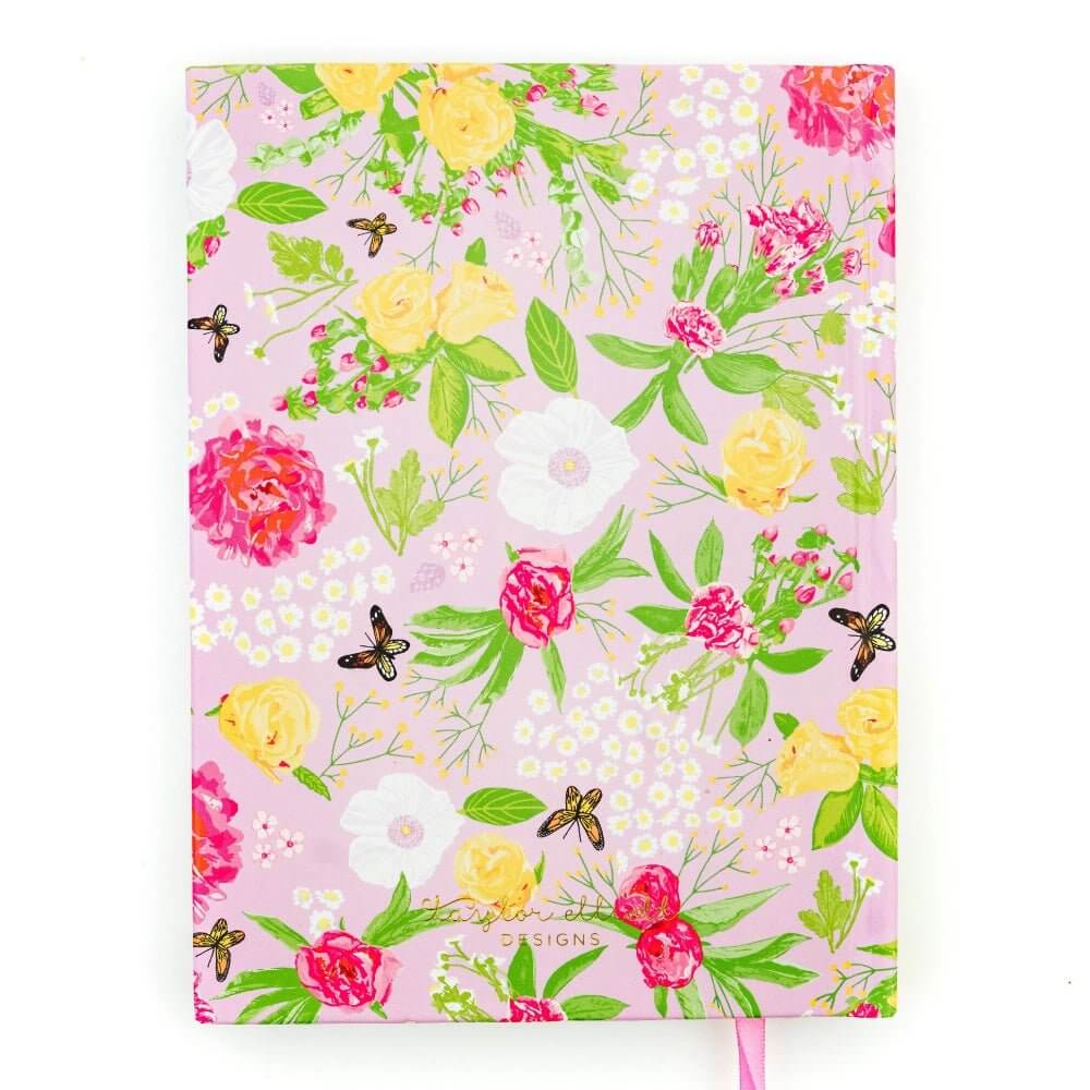Floral Prayer Notebook Journal - Lavender Hills BeautyTaylor Elliott DesignsNBK-11