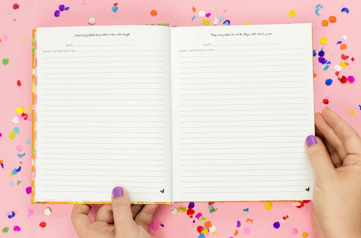 Gratitude Changes Everything 365 Day Journal - Lavender Hills BeautyTaylor Elliott DesignsNBK-06