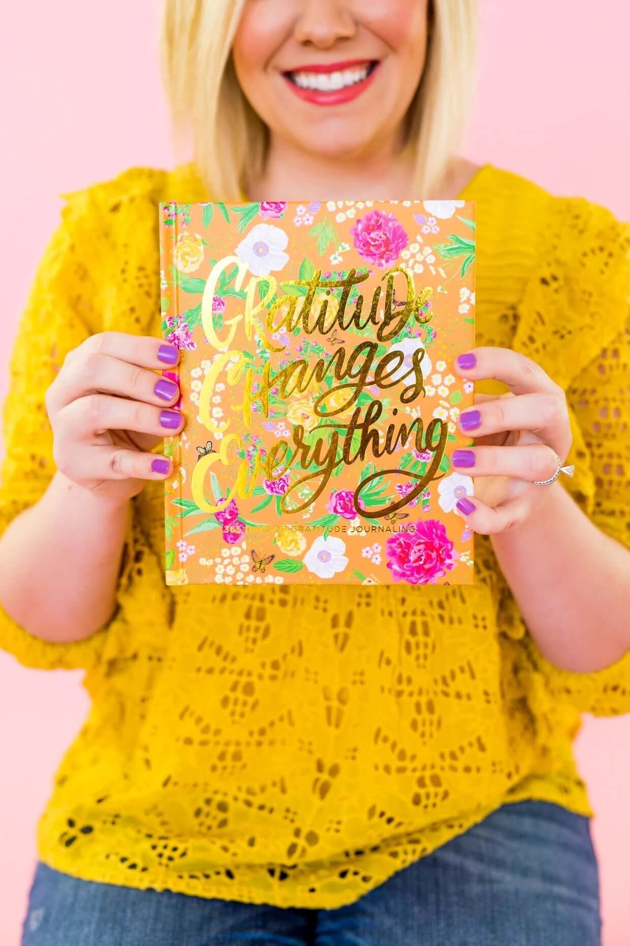 Gratitude Changes Everything 365 Day Journal - Lavender Hills BeautyTaylor Elliott DesignsNBK-06