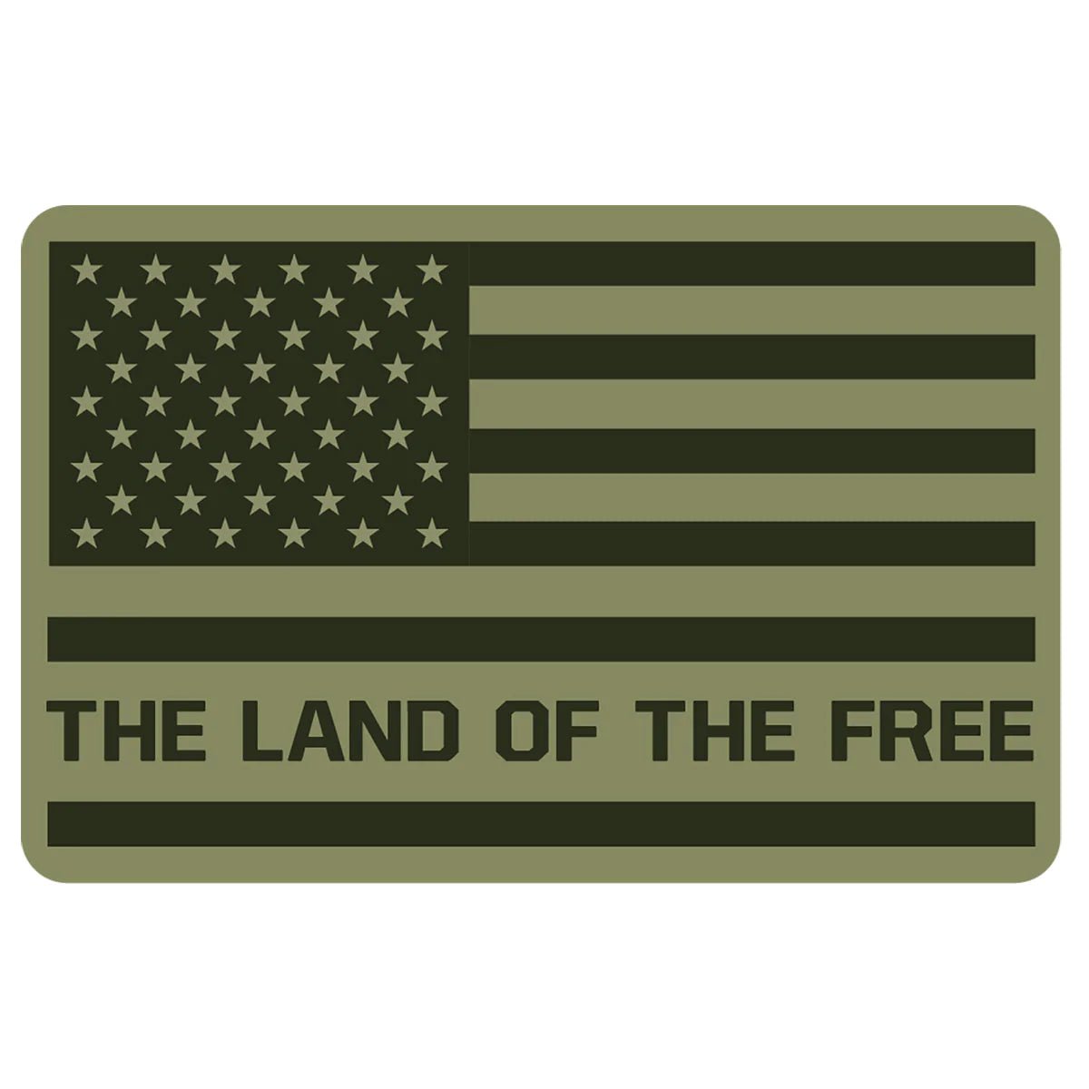 HOLD FAST Freedom Flag Sticker - Lavender Hills BeautyKerussoSTCK140