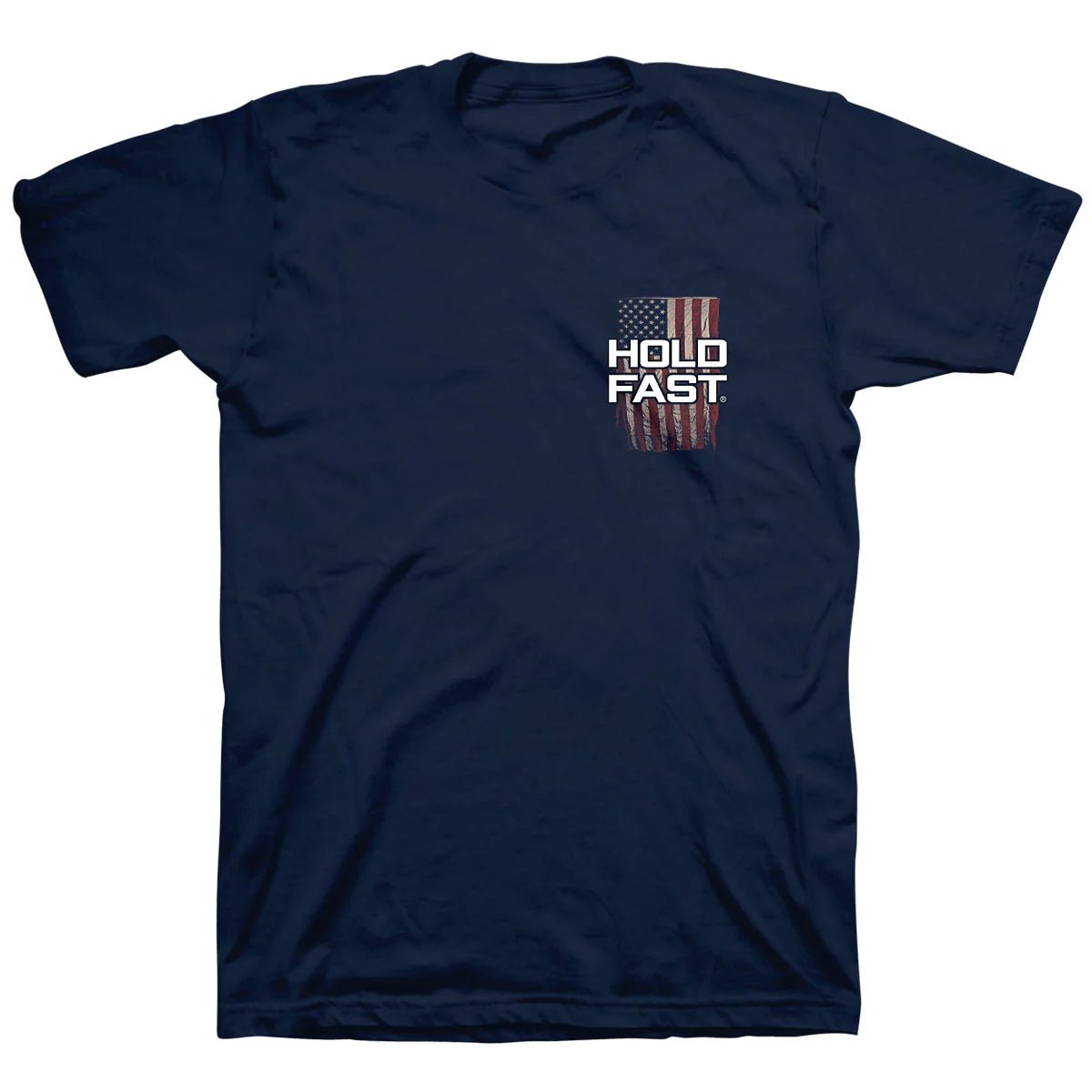 HOLD FAST Mens T-Shirt Battle Flag - Lavender Hills BeautyKerussoKHF4269MD