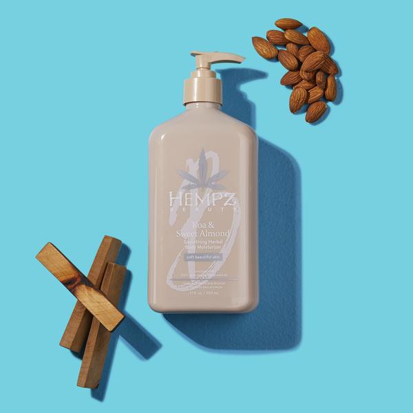 Hempz Koa & Sweet Almond Smoothing Herbal Body Moisturizer - 2 Sizes - Lavender Hills BeautyHempz