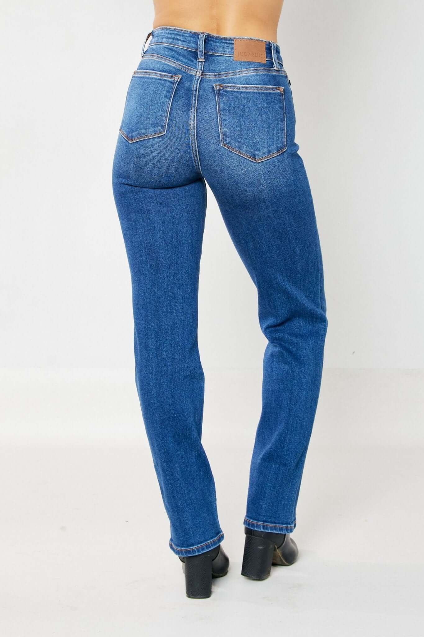 Ricki Hidden Button Fly Dad Jeans - Lavender Hills BeautyJudy Blue