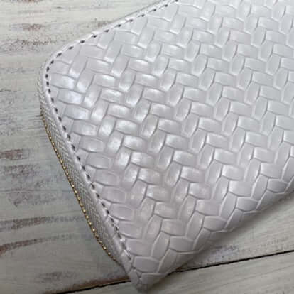 Evie Textured Zip Wallet - Lavender Hills BeautyLavender Hills Beauty Studio