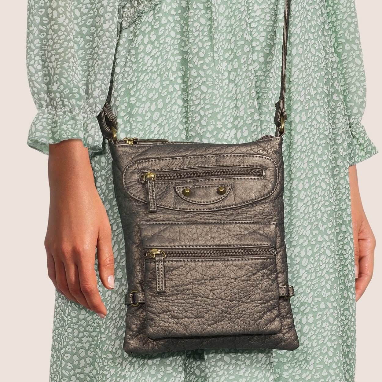 Jassy Crossbody Purse - Lavender Hills BeautyAmpere Creations
