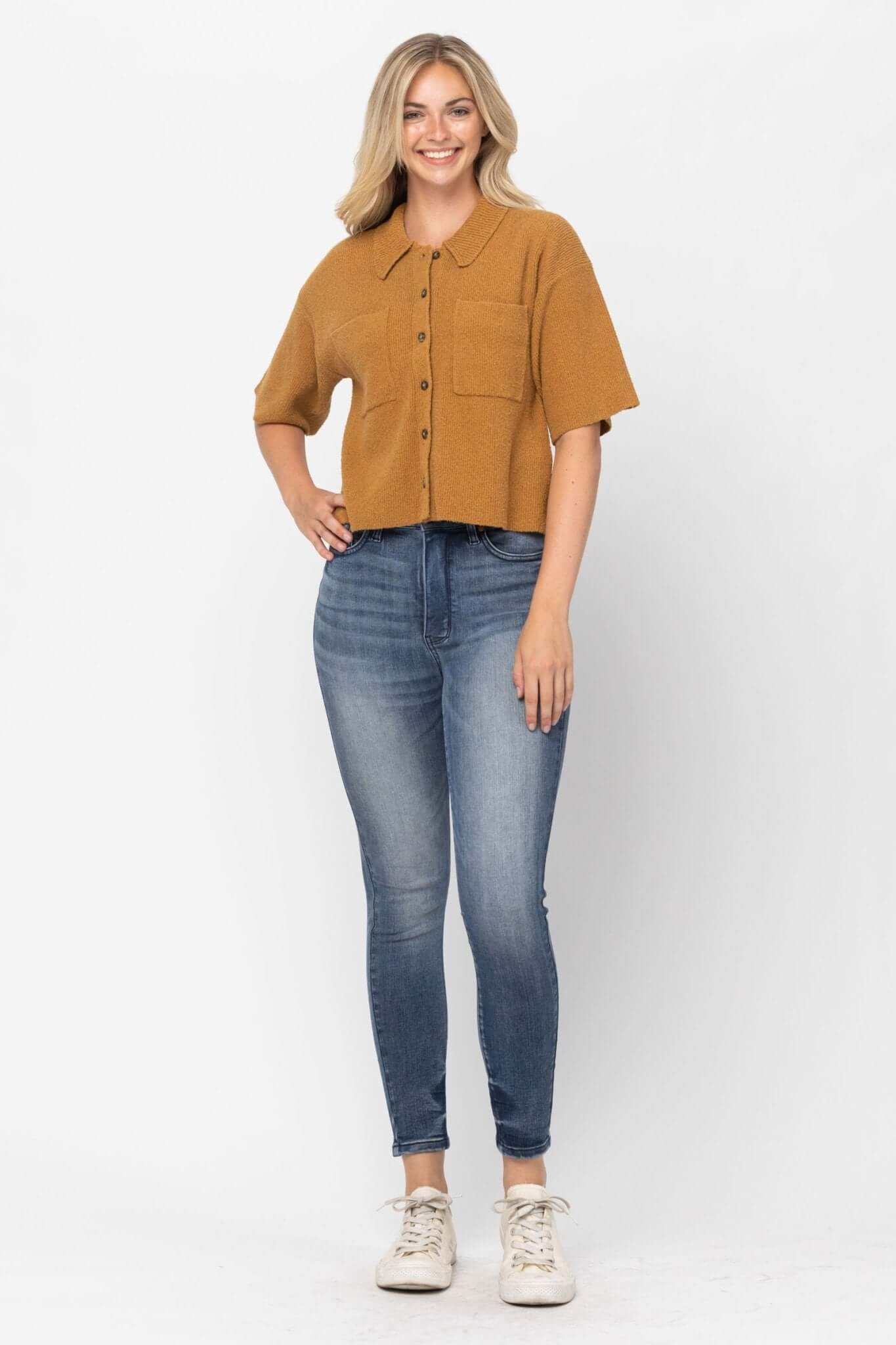 Keepin' Secrets Tummy Control Top Skinny Jean | Judy Blue | 88525 - Lavender Hills BeautyJudy Blue88525REG-DK-3(26)