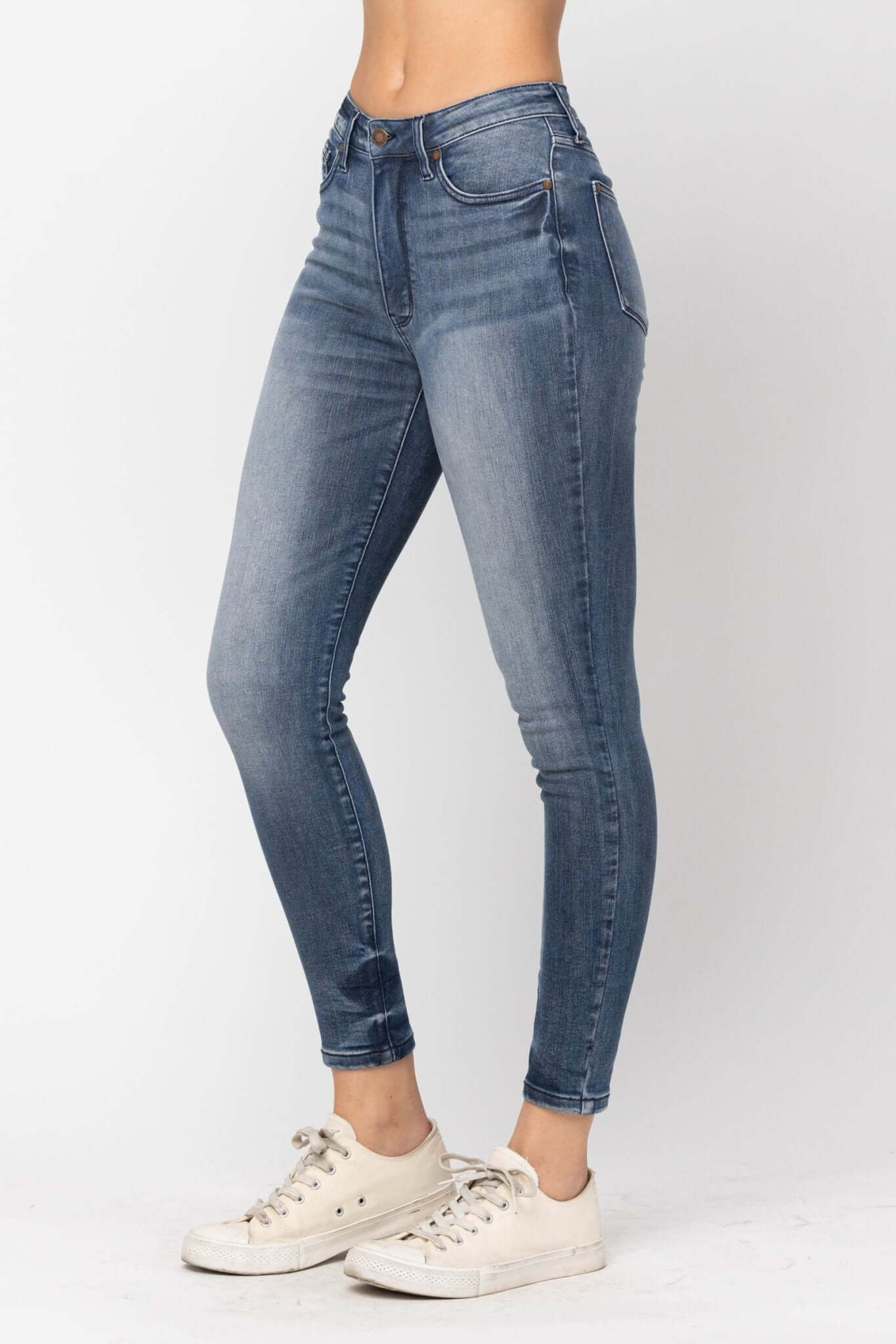 Keepin' Secrets Tummy Control Top Skinny Jean | Judy Blue | 88525 - Lavender Hills BeautyJudy Blue88525REG-DK-3(26)