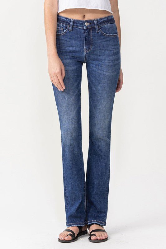 Titillating Mid Rise Bootcut Jeans