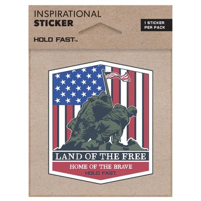 Land of the Free Sticker - Lavender Hills BeautyKerussoSTCK130