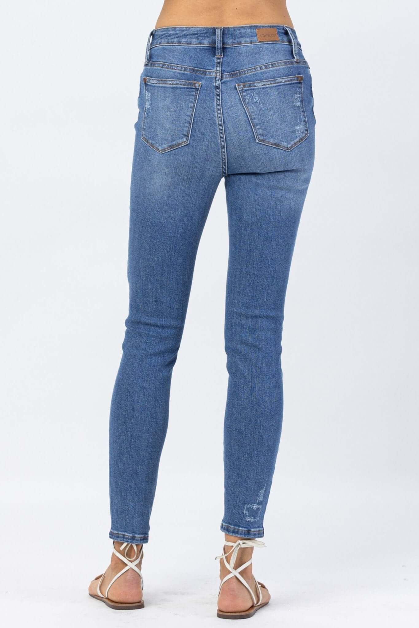 Lemon Patch High Rise Skinny Jeans | Judy Blue | 88233 - Lavender Hills BeautyJudy Blue88233REG-MD-0(24)