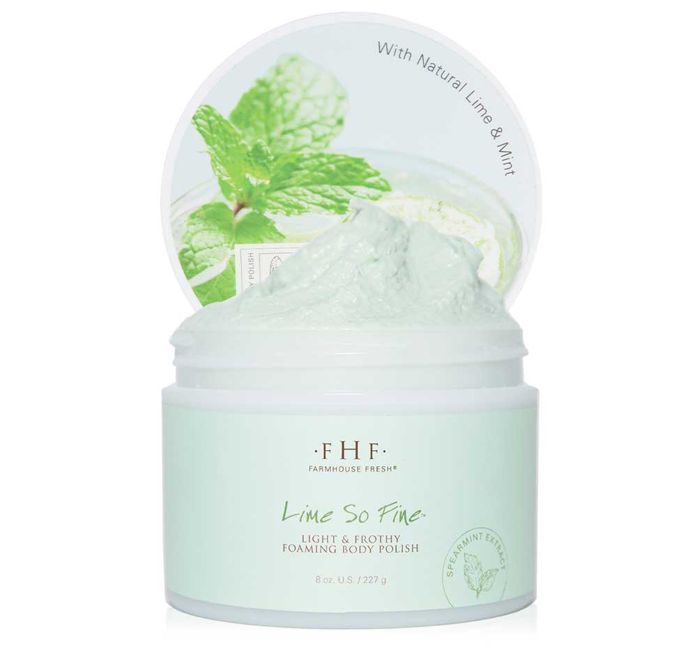 Lime So Fine™ Foaming Body Polish | FarmHouse Fresh - Lavender Hills BeautyFarmhouse Fresh12653RT