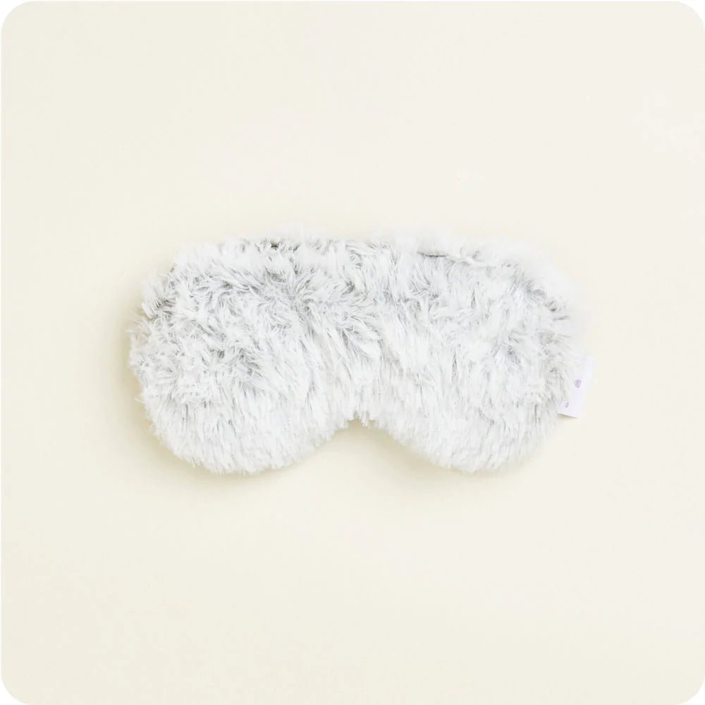 Marshmallow Eye Mask Gray | Warmies - Lavender Hills BeautyWarmies