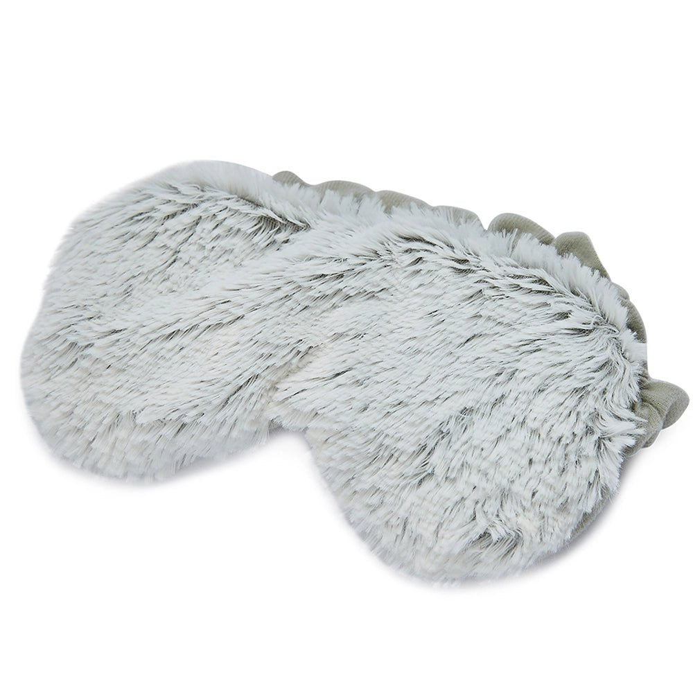 Marshmallow Eye Mask Gray | Warmies - Lavender Hills BeautyWarmies