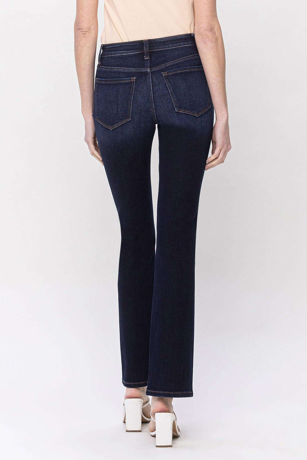 Miranda Mid Rise Bootcut Jean | Vervet by Flying Monkey | T5957 - Lavender Hills BeautyVervet