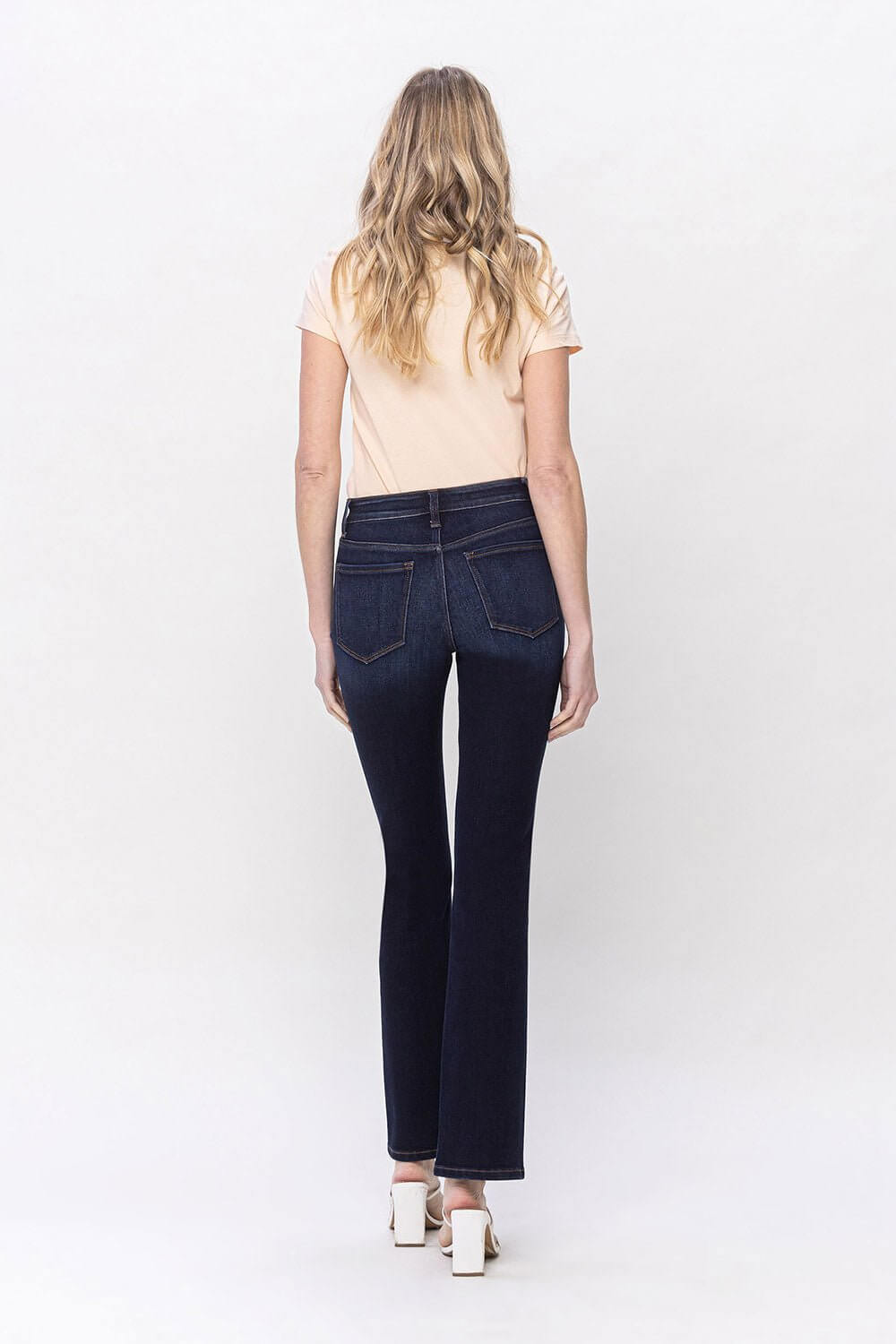 Miranda Mid Rise Bootcut Jean | Vervet by Flying Monkey | T5957 - Lavender Hills BeautyVervet