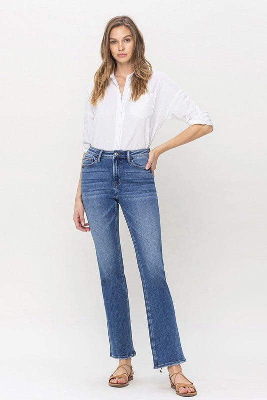 Paramount High Rise Slim Bootcut Jean | Lovervet by Vervet | LV1084 - Lavender Hills BeautyLovervet