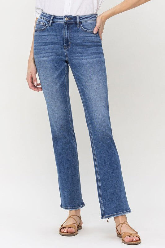 Paramount High Rise Slim Bootcut Jean | Lovervet by Vervet | LV1084 - Lavender Hills BeautyLovervet