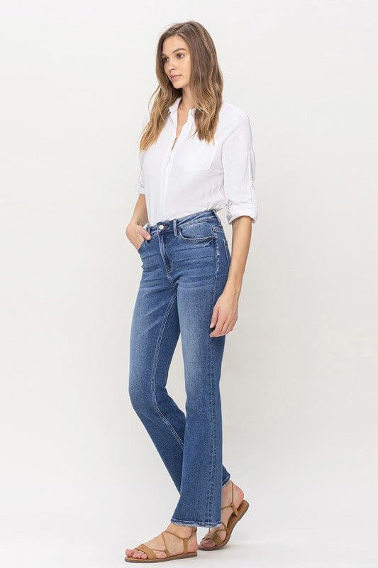 Paramount High Rise Slim Bootcut Jean | Lovervet by Vervet | LV1084 - Lavender Hills BeautyLovervet