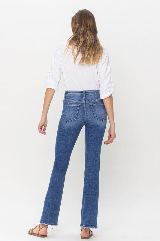Paramount High Rise Slim Bootcut Jean | Lovervet by Vervet | LV1084 - Lavender Hills BeautyLovervet
