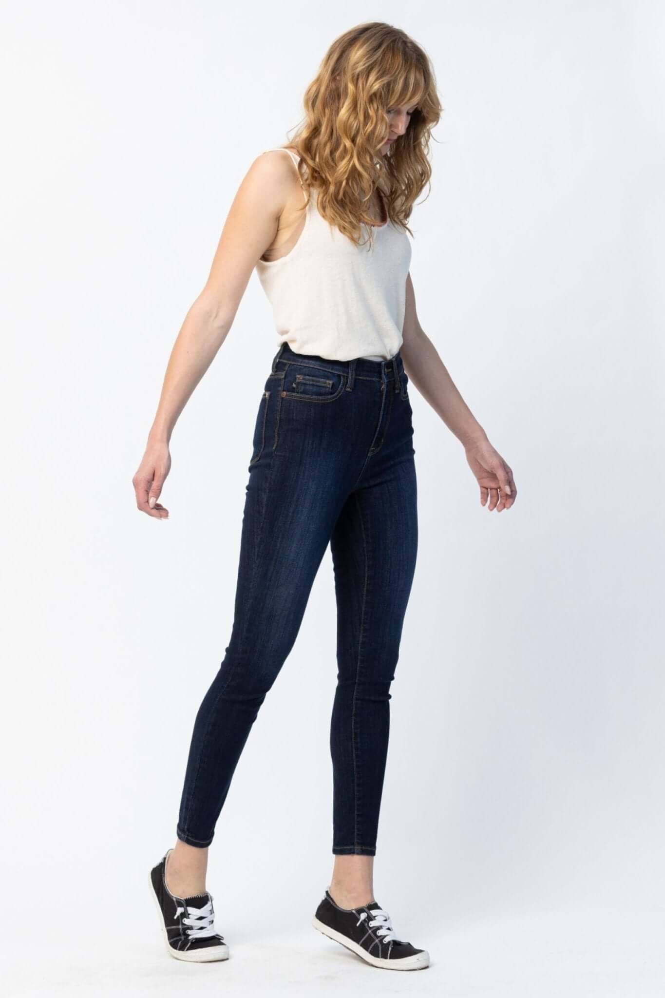 Canyon High Rise Phone Pocket Skinny Jean - Lavender Hills BeautyJudy Blue82409REG-1