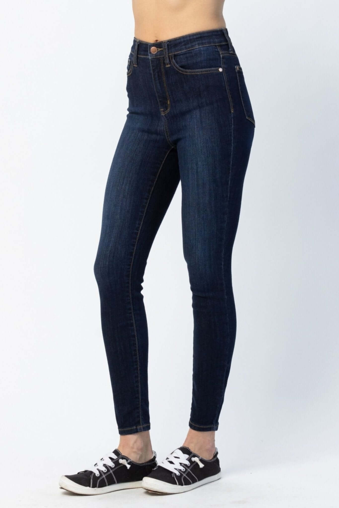 Canyon High Rise Phone Pocket Skinny Jean - Lavender Hills BeautyJudy Blue82409REG-1