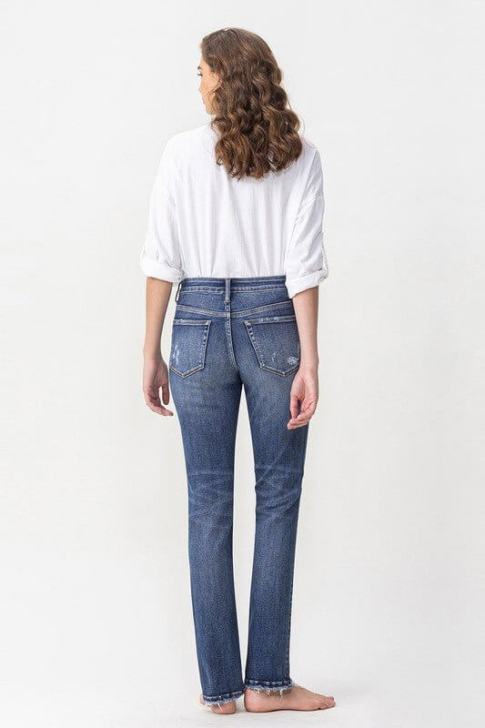 Pleasantly Straight Jean | Lovervet by Vervet | LV1027 - Lavender Hills BeautyLovervet