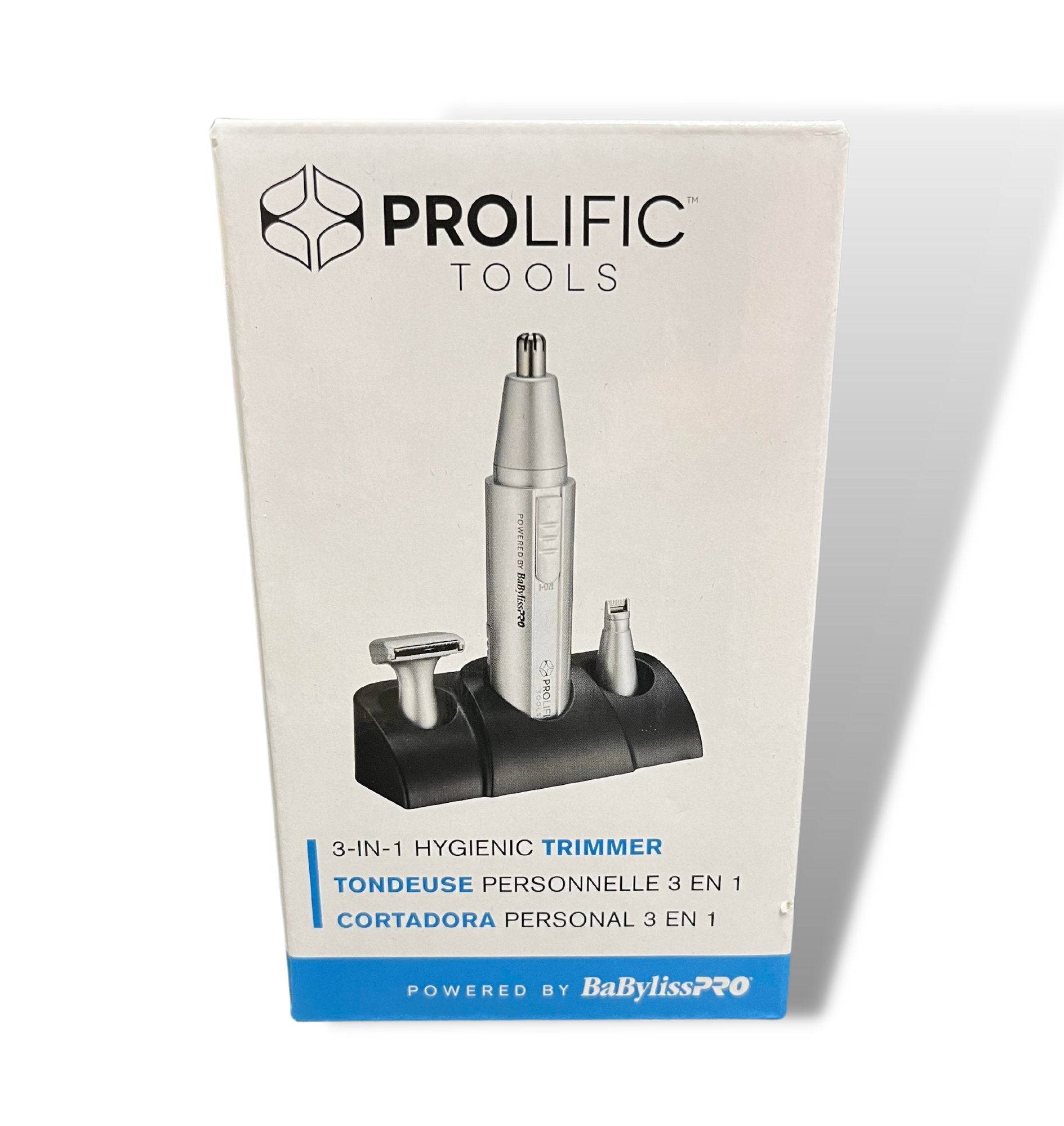 Prolific Tools 3-in-1 Facial Hygenic Trimmer | BaBylissPRO - Lavender Hills BeautySalonCentric