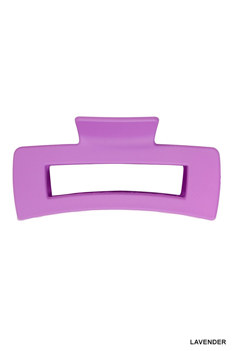 Rectangle Hair Claw Clip - 4 inch - Lavender Hills BeautyLavender Hills Beauty