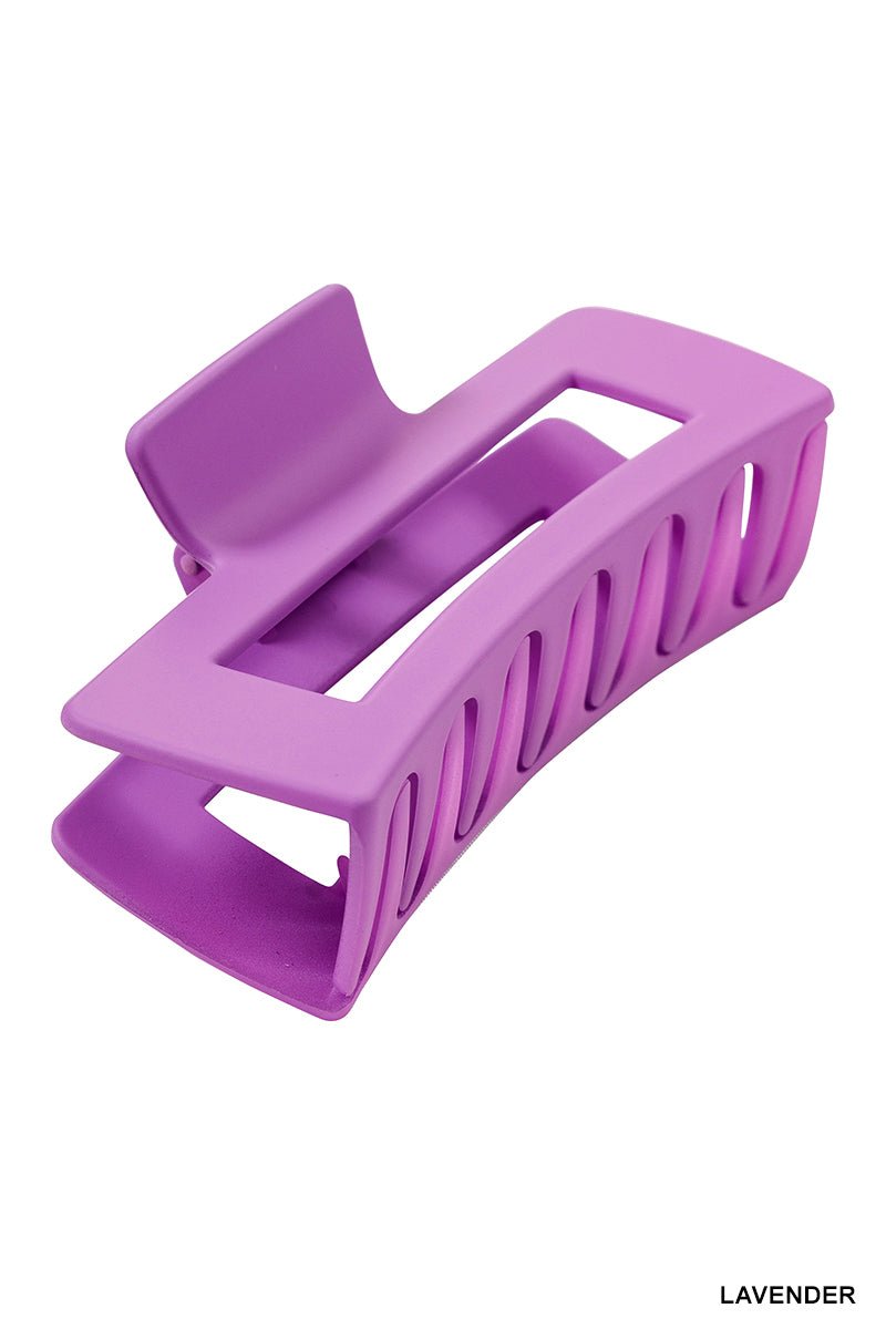 Rectangle Hair Claw Clip - 4 inch - Lavender Hills BeautyLavender Hills Beauty