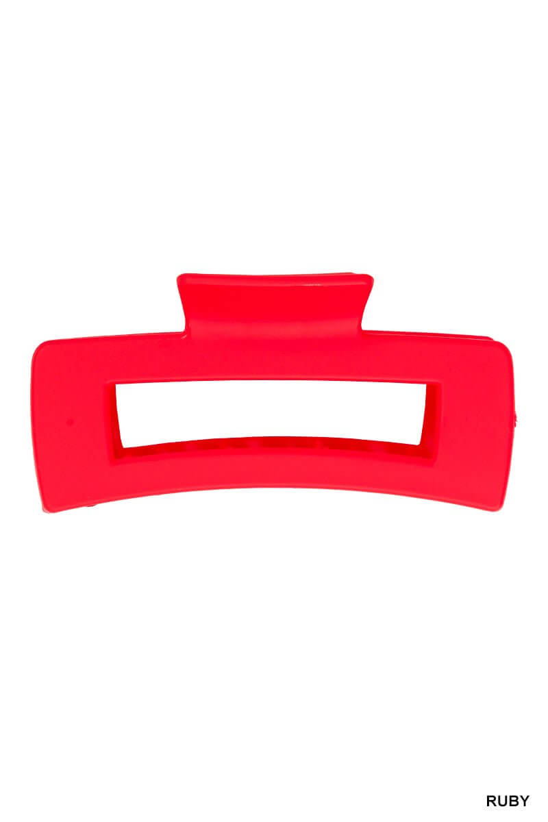 Rectangle Hair Claw Clip - 4 inch - Lavender Hills BeautyLavender Hills Beauty