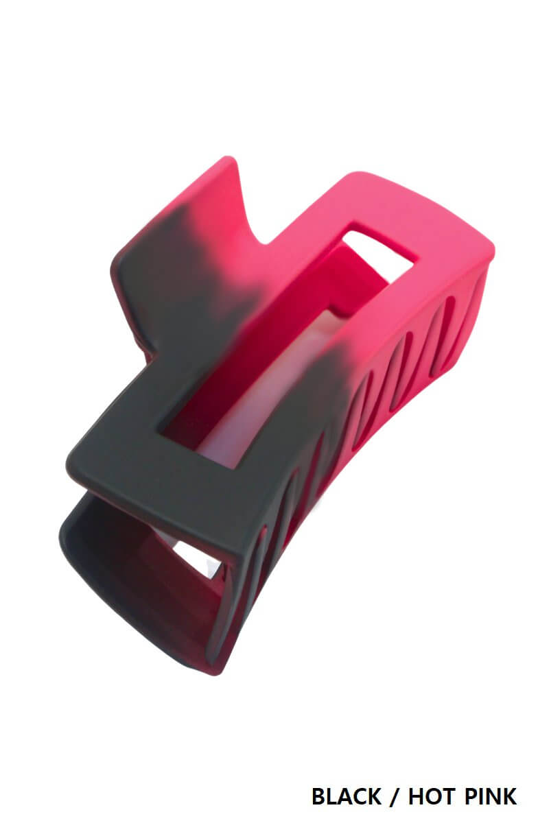 Rectangle Ombre Hair Claw Clip - 4 inch - Lavender Hills BeautyLavender Hills BeautyU-353