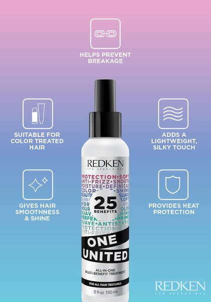 One United All-In-One Multi Benefit Leave-In Conditioner | Redken - Lavender Hills BeautyRedkenP1056000