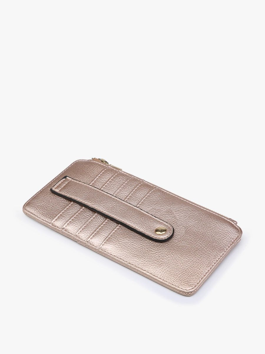 Saige Slim Card Holder Wallet - Lavender Hills BeautyJen & Co