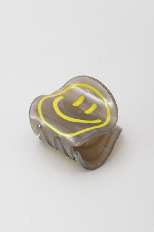Smiley Face Hair Claw Clip - Lavender Hills BeautyLavender Hills Beauty40H611
