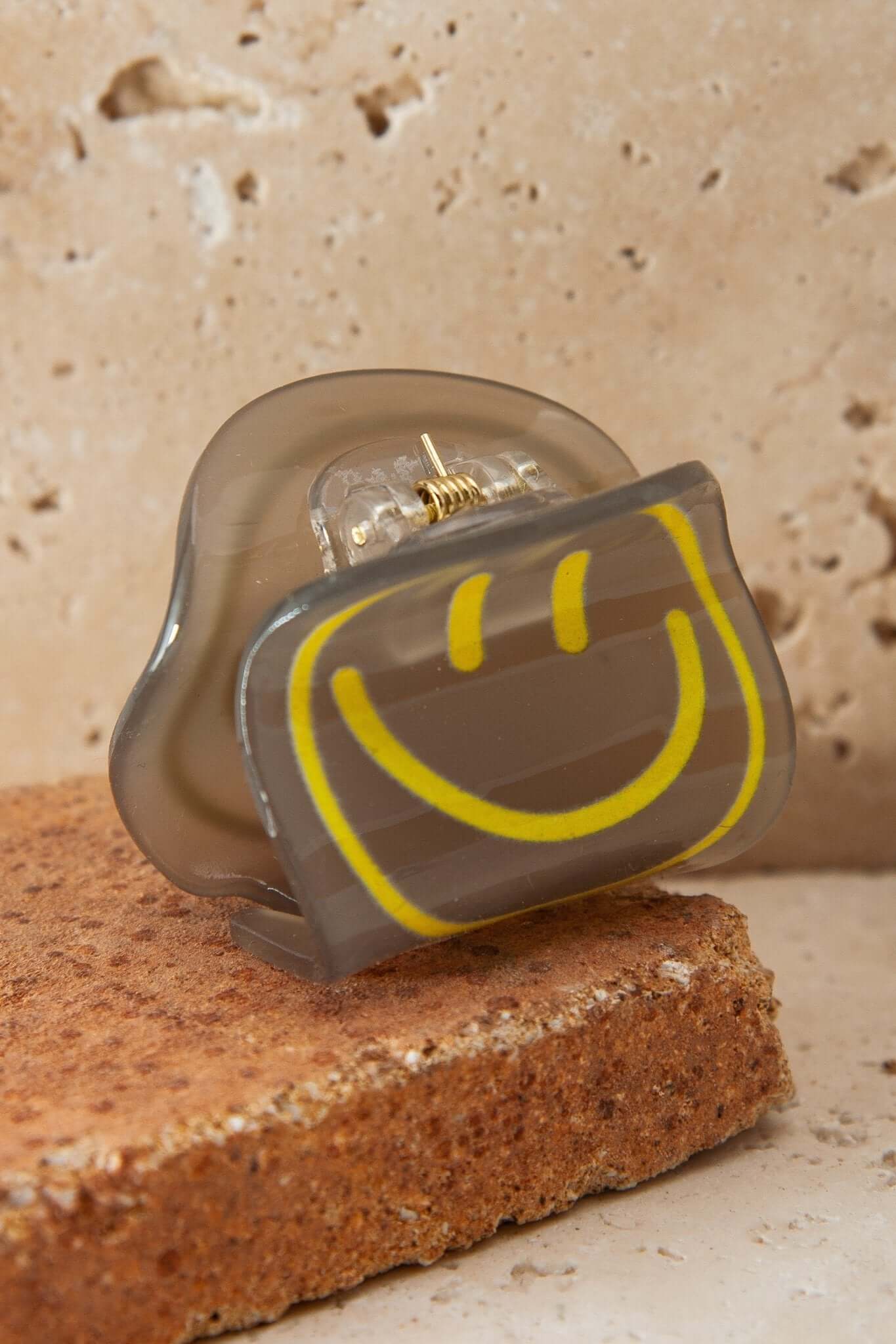 Smiley Face Hair Claw Clip - Lavender Hills BeautyLavender Hills Beauty40H611