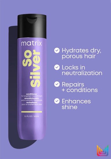 So Silver Purple Condtioner for Blonde and Silver Hair | Matrix - Lavender Hills BeautySalonCentricP1707900