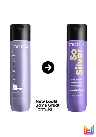 So Silver Purple Shampoo for Blonde and Silver Hair | Matrix - Lavender Hills BeautySalonCentricP1108200