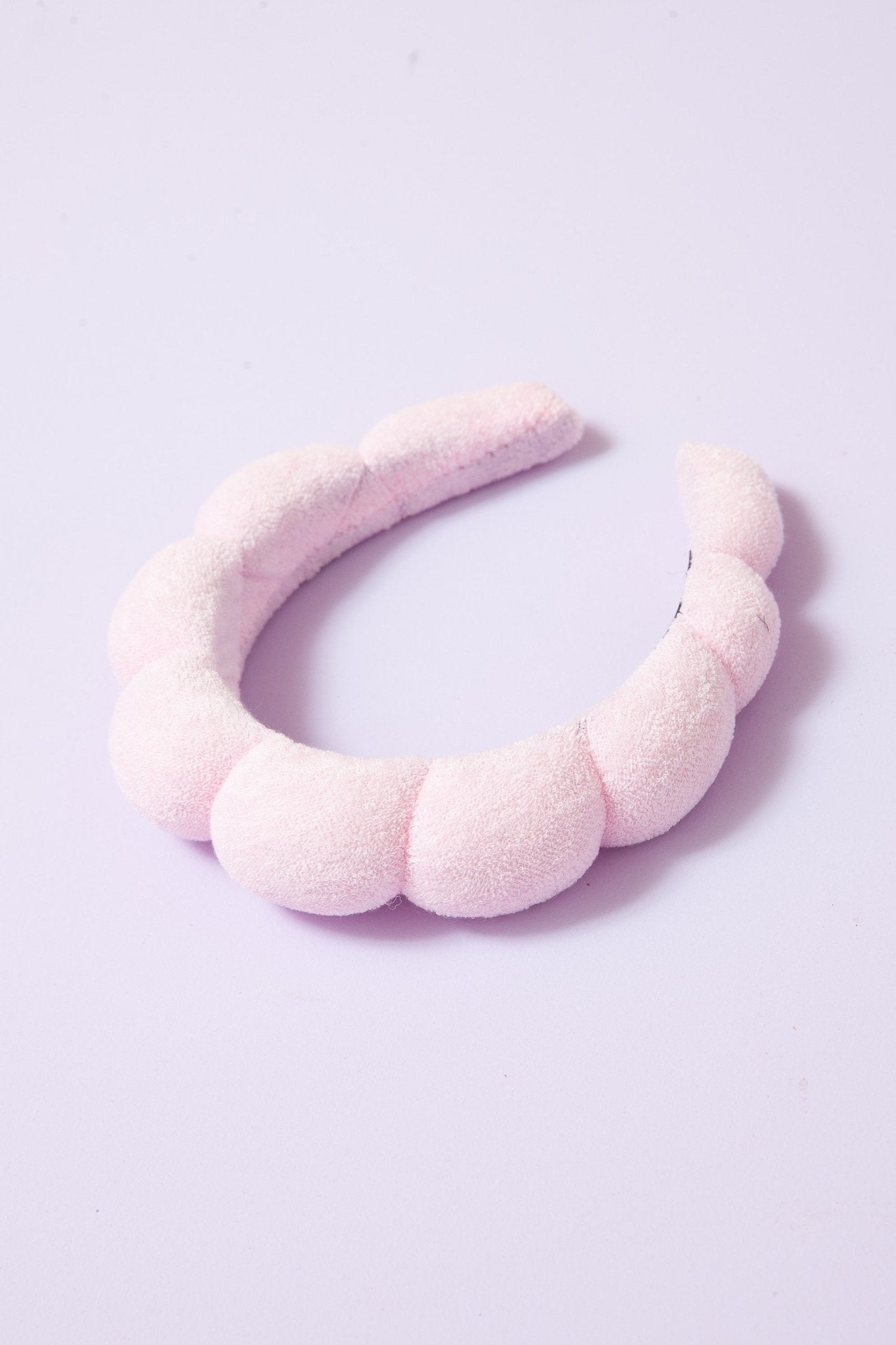 Spa Sponge Scalloped Terry Towel Headband - Lavender Hills BeautyLavender Hills Beauty40HB126