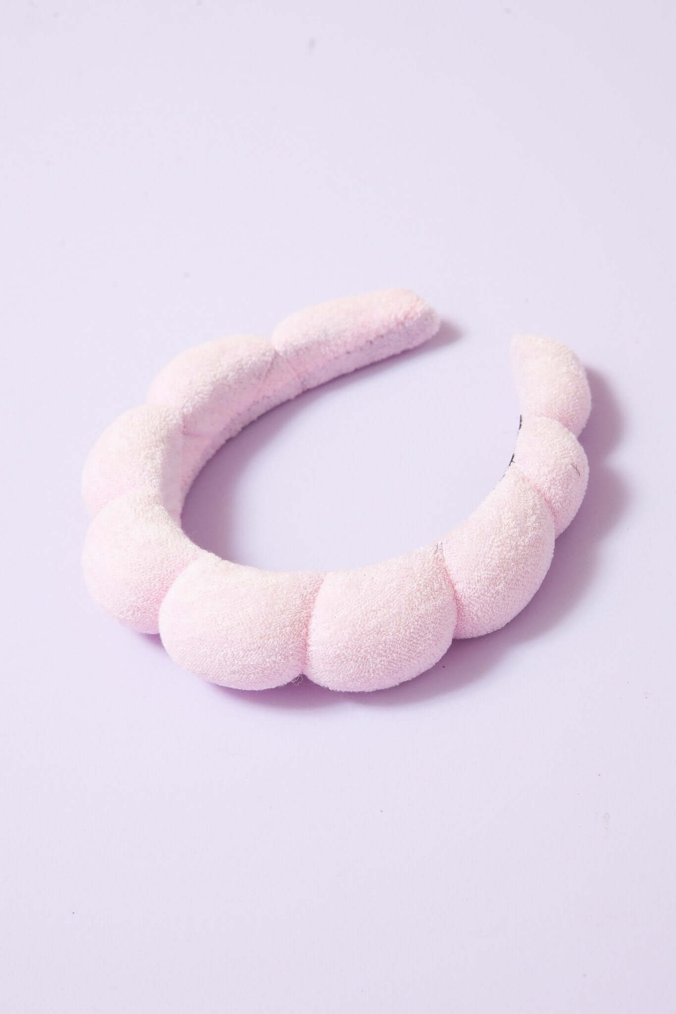Spa Sponge Scalloped Terry Towel Headband - Lavender Hills BeautyLavender Hills Beauty40HB126