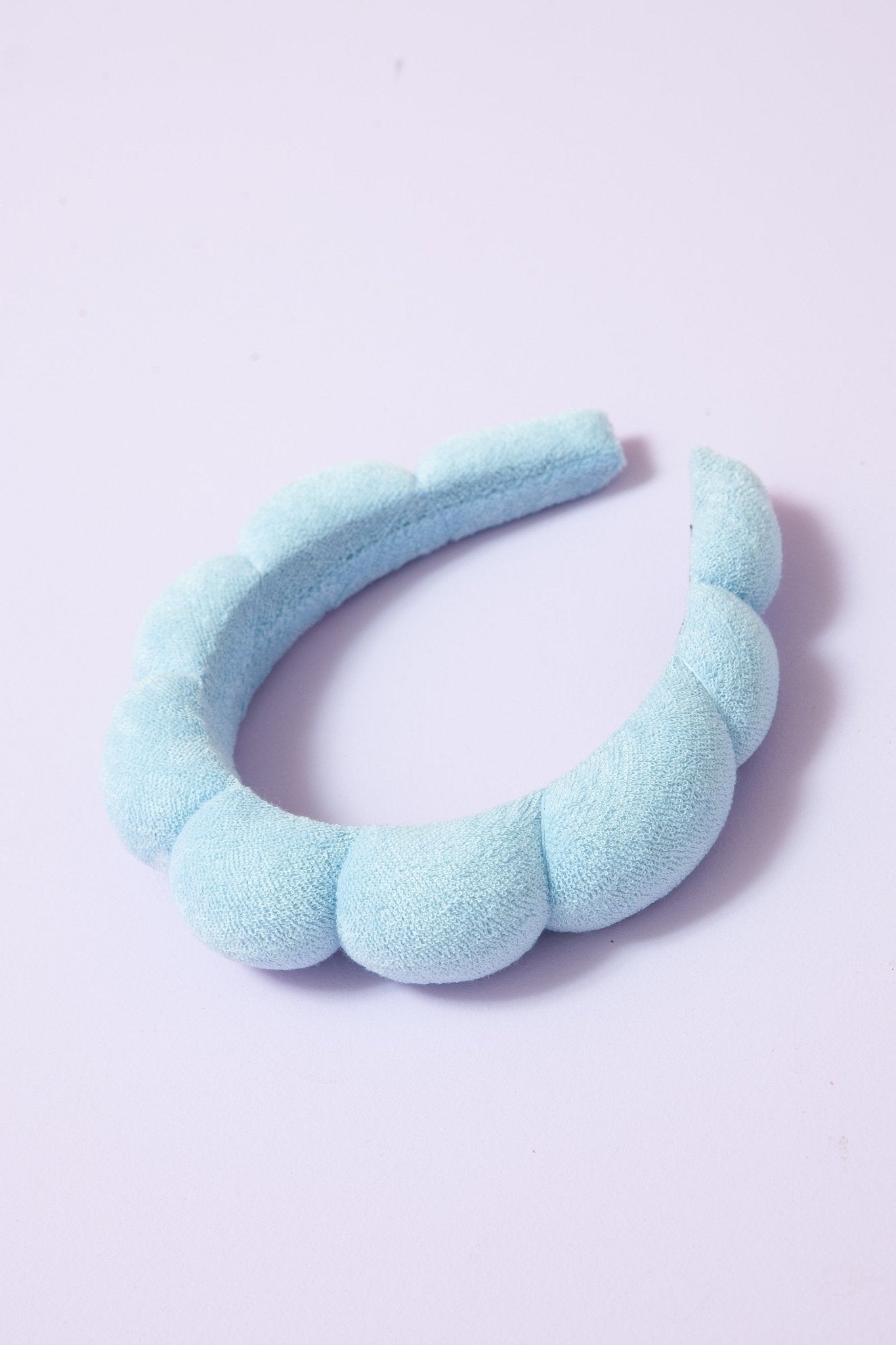 Spa Sponge Scalloped Terry Towel Headband - Lavender Hills BeautyLavender Hills Beauty40HB123