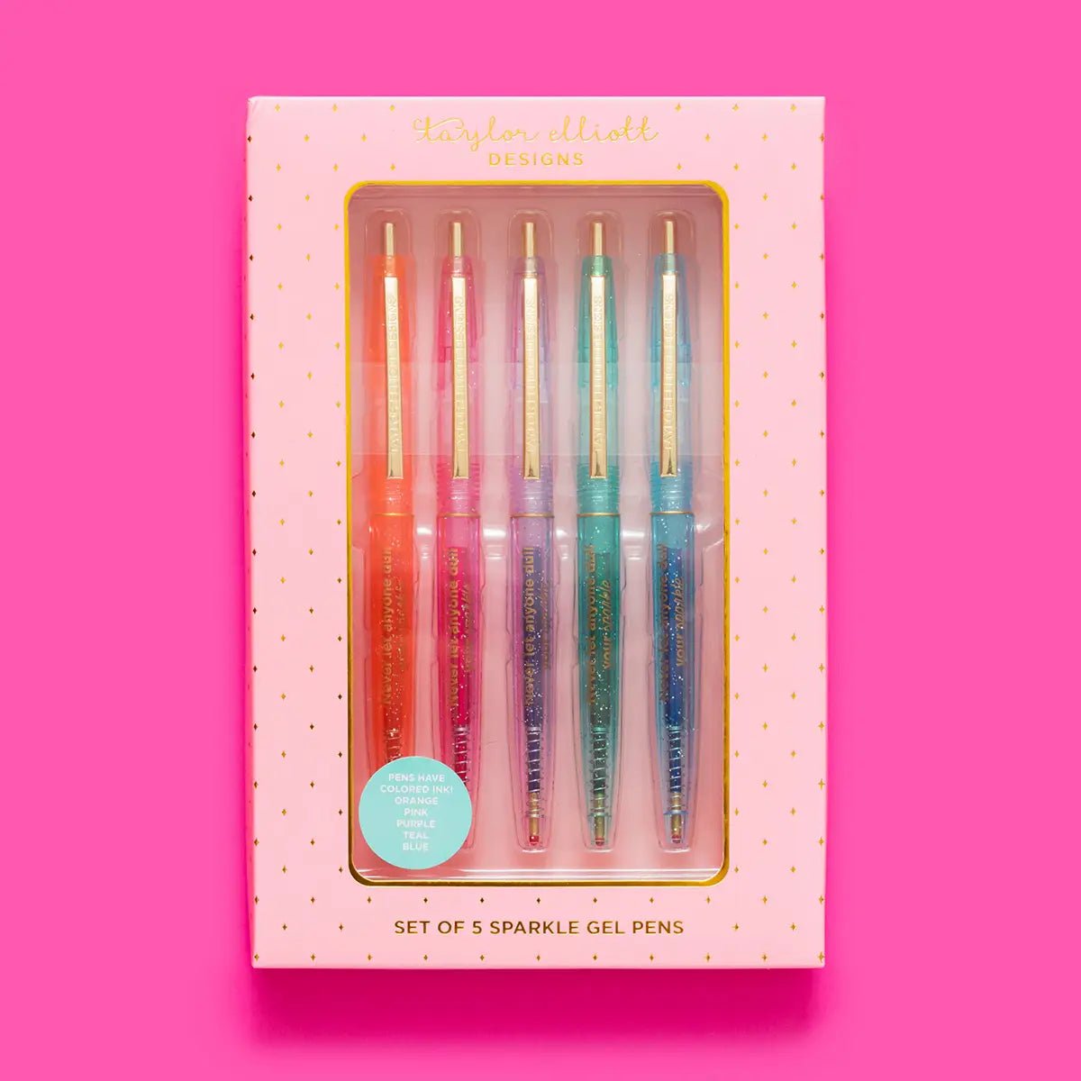 Sparkle Gel Ink Pen Set - Lavender Hills BeautyTaylor Elliott DesignsPEN-17