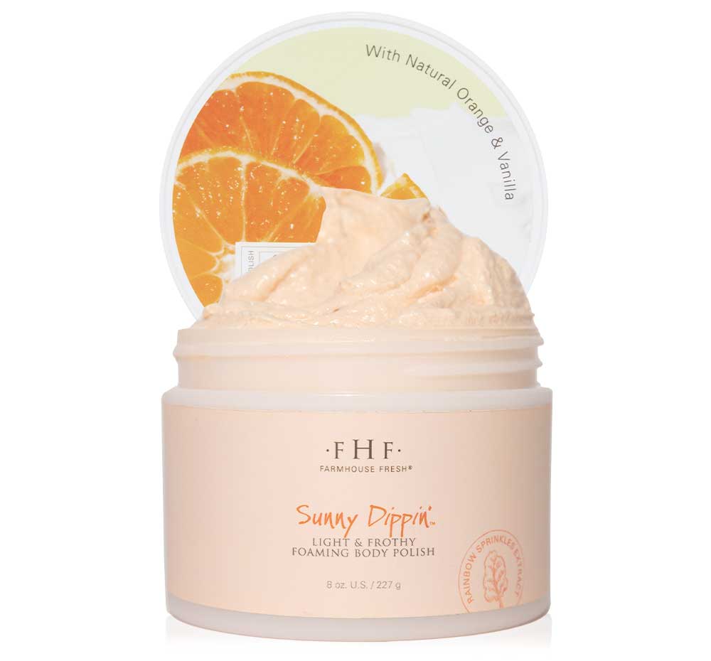 Sunny Dippin’™ Foaming Body Polish | FarmHouse Fresh - Lavender Hills BeautyFarmhouse Fresh13646RT