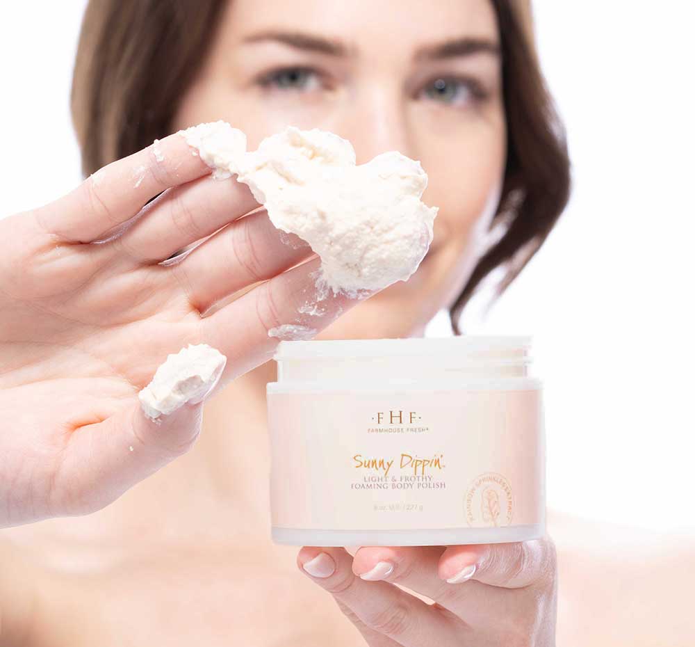 Sunny Dippin’™ Foaming Body Polish | FarmHouse Fresh - Lavender Hills BeautyFarmhouse Fresh13646RT