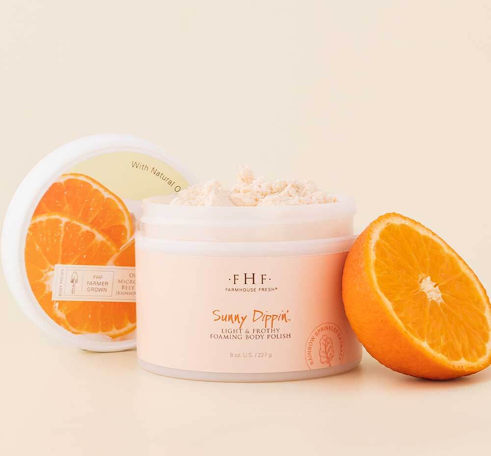 Sunny Dippin’™ Foaming Body Polish | FarmHouse Fresh - Lavender Hills BeautyFarmhouse Fresh13646RT