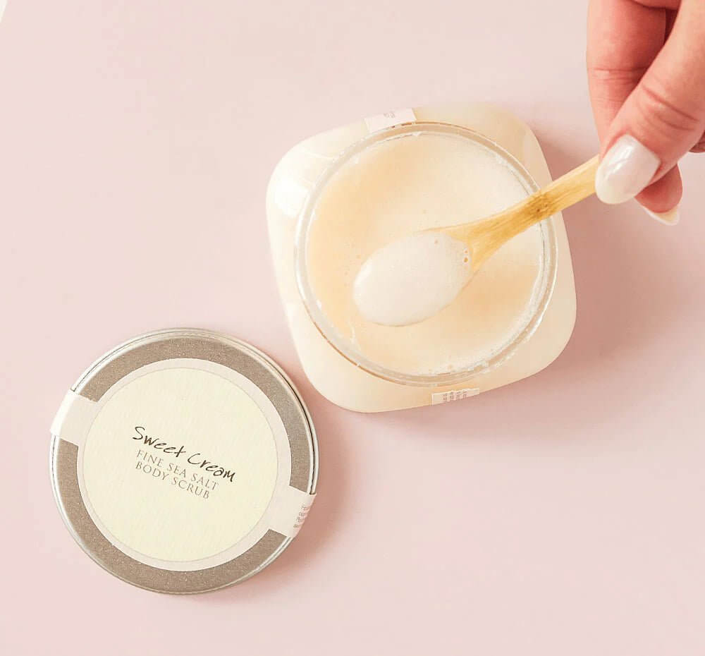 Sweet Cream Fine Sea Salt Body Scrub | FarmHouse Fresh - Lavender Hills BeautyFarmhouse Fresh1316RT