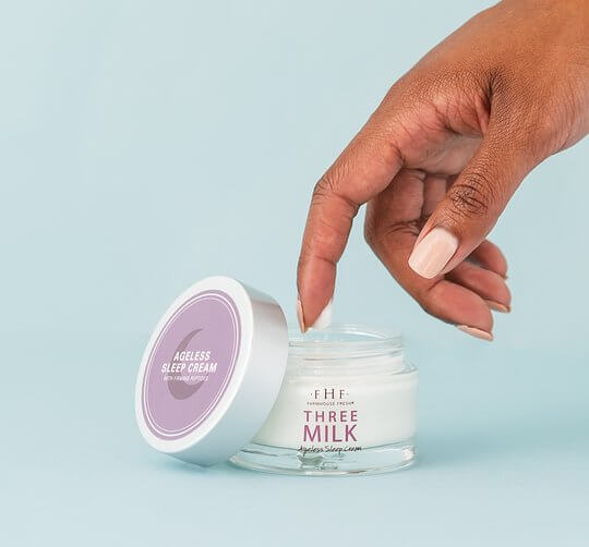 Three Milk Sleep Cream with Peptides | FarmHouse Fresh - Lavender Hills BeautyFarmhouse Fresh1727RT